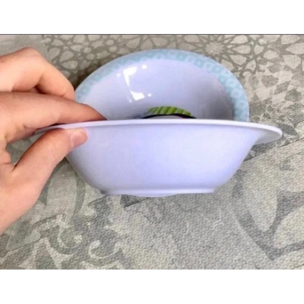 Melamine Toucan Cereal‎ Bowls